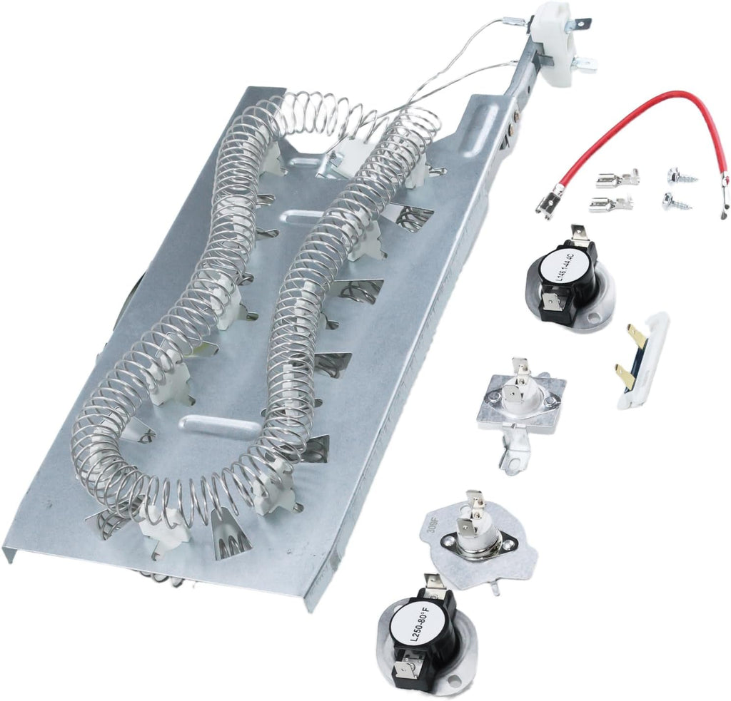 WED6620HC0 WED8000DW4 Dryer Heating Element Kit for Whirlpool Cabrio Duet