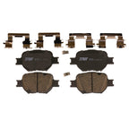 TRW Pro TRC0817 Disc Brake Pad Set For Scion tC 2005-2010, Front, And Other Applications