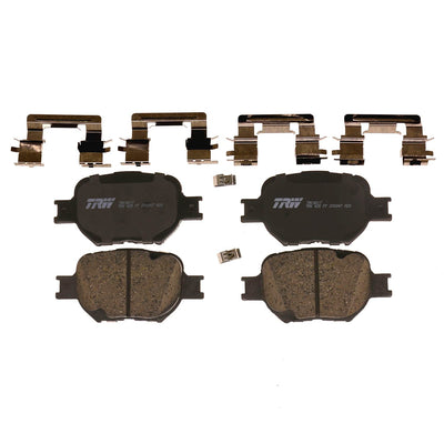 TRW Pro TRC0817 Disc Brake Pad Set For Scion tC 2005-2010, Front, And Other Applications