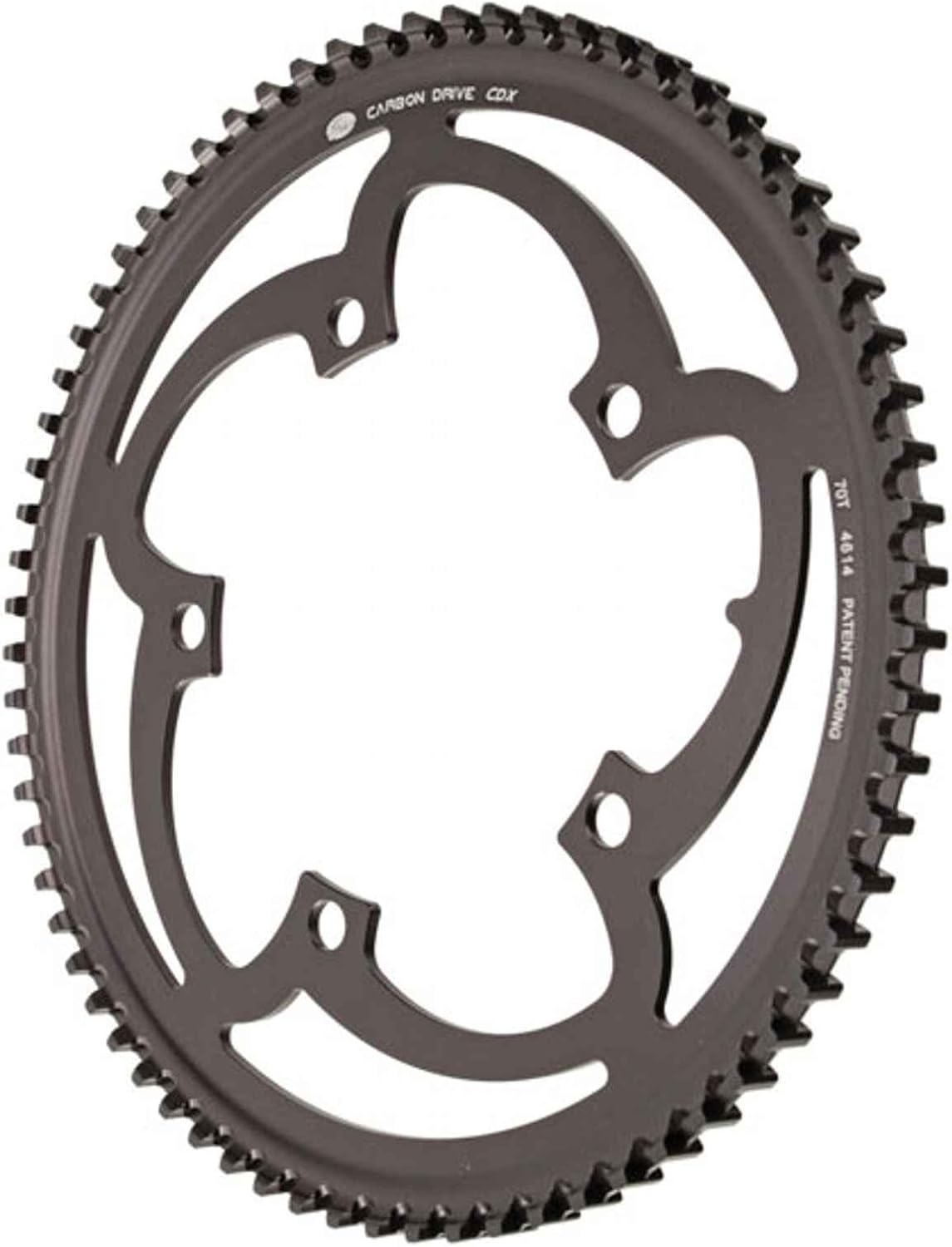 Gates Carbon Drive Belt Drive Cdx Front Sprocket, 130BCD- 70T - 789803195