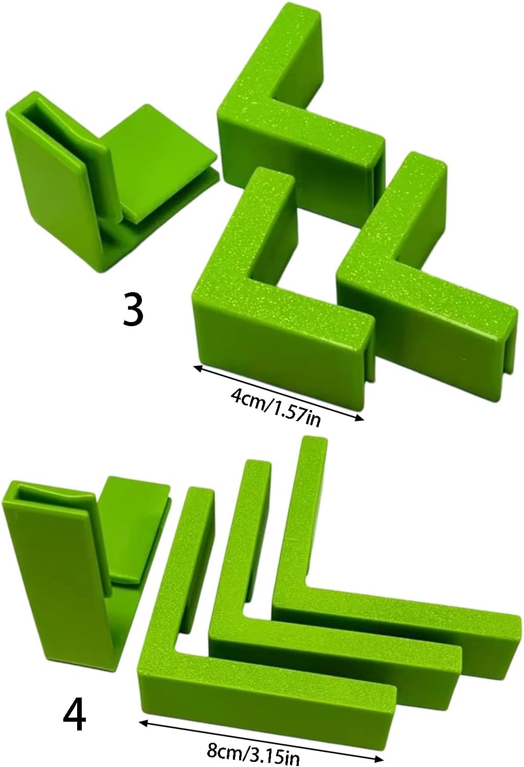 Right Angles Clip Cardboard Box Edges Supports for Transforming Regular Boxes Sturdy Organized Storage for Moving