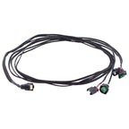 MOTOKU Headlight Fog Light Wiring Harness for Dodge Challenger 2015-2023