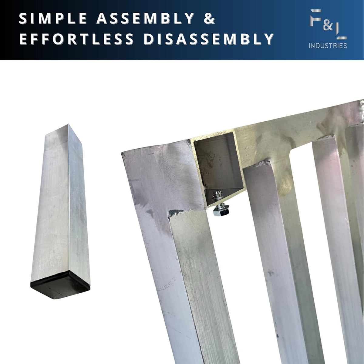 14" x 24" Aluminum Dunnage Rack
