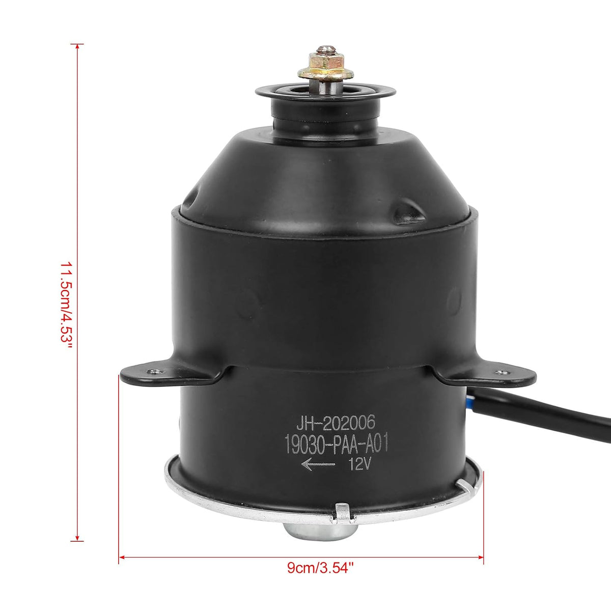 X AUTOHAUX 19030-PAA-A01 Replacement Radiator Cooling Fan Motor for Honda Accord 1998-2002