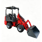 Electric Mini Wheel Loader, Front End Bucket Loader for Construction Sites