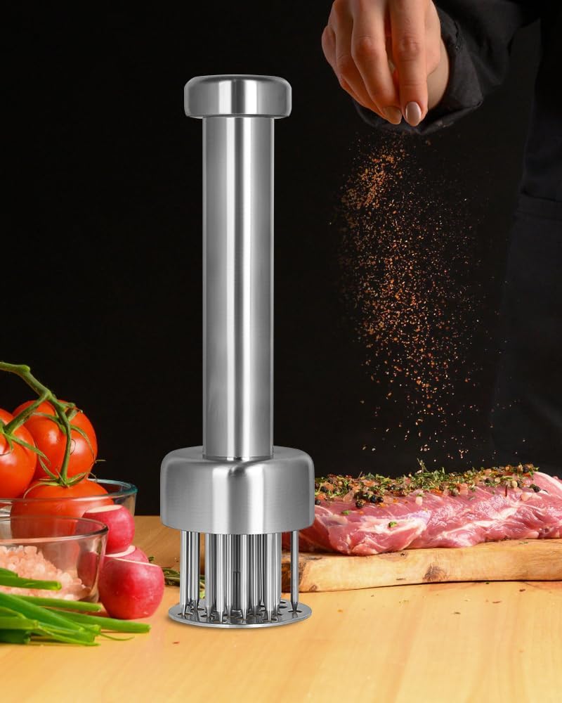Meat Tenderizer Tool, 304 Stainless Steel Needle Tenderizer