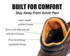 Men's 6 Inch Soft/Steel Toe Waterproof leather Work Boots