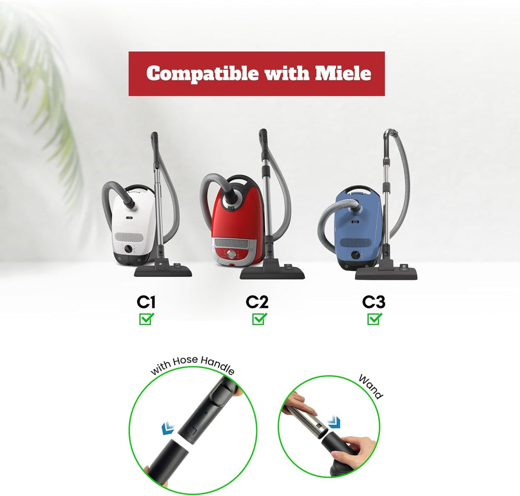 for Miele Vacuum Attachments Accessories & Brushes Fit C1 C2 C3