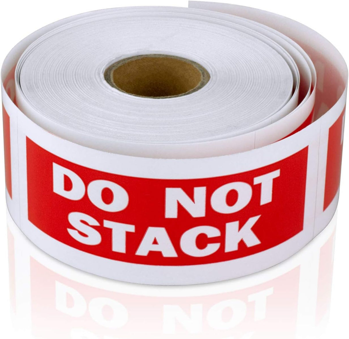 Do Not Stack Labels, 2 x 3 inch, Fluorescent Pink, 600 Count