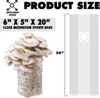 Autoclavable Mushroom Grow Bag with Microporous Filter Patchs