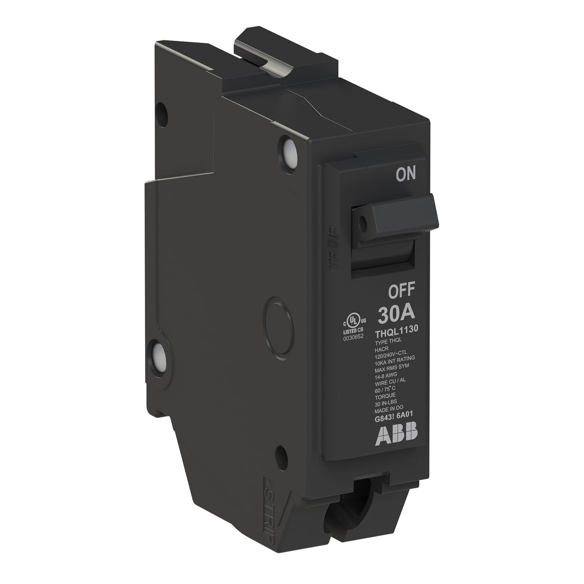 ABB Q-Line THQL1130 • Circuit Breaker • 30 Amp Single Pole