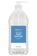 Amazon Basics Hand Sanitizer, Original Scent, Contains 62% Ethyl Alcohol, Moisturizing Formula, 67.60 fl oz, Pack of