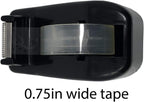 Premium Small Tape Dispenser with Tape Included (Pack of 3)