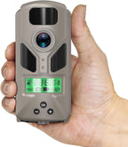 Mini Trail Camera, Night Vision, Motion Activated, Grey | Mini game camera with no glow night vision, motion