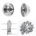 20Pack Cable Railing Level Protector Sleeve for Metal Post CR72