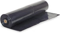 Black Plastic Sheeting - 6 mil - (14' x 100') - Black Tarp, Polyethylene Vapor Barrier Sheeting, Painters Tarp, Roll