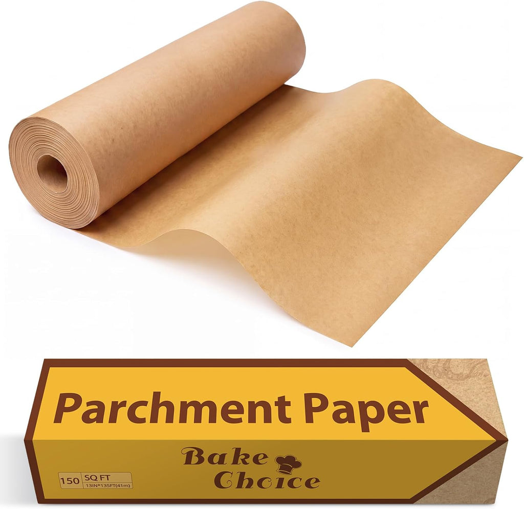 Unbleached Parchment Paper Roll, 13 in x 135 ft, 150 Sq Ft