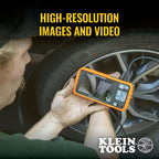 Klein Tools 69473 Borescope, 9mm 10-Foot Armored Waterproof Gooseneck Snake