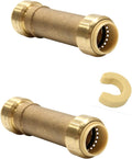 2Pcs EFIELD Push Fit Slip/Repair 3/4 Inch Coupling(PF107-2)