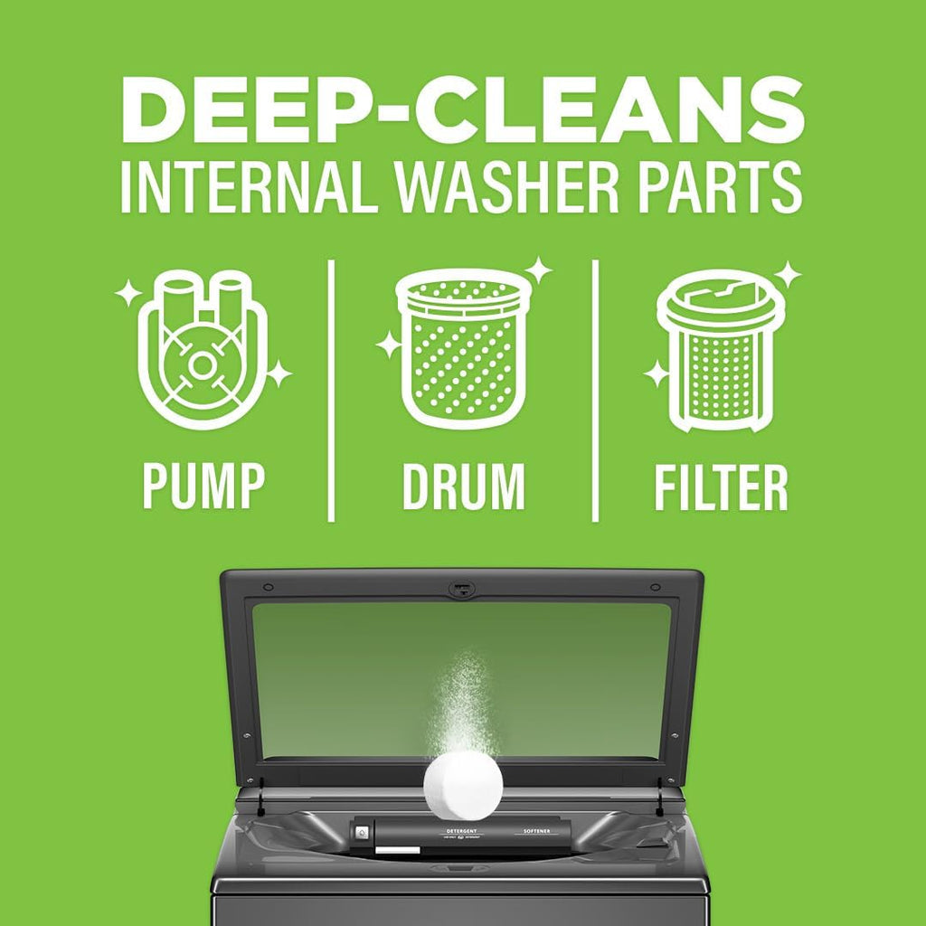Washing Machine Cleaner, #1 Washing Machine Cleaner Tablet, 12 Ct.