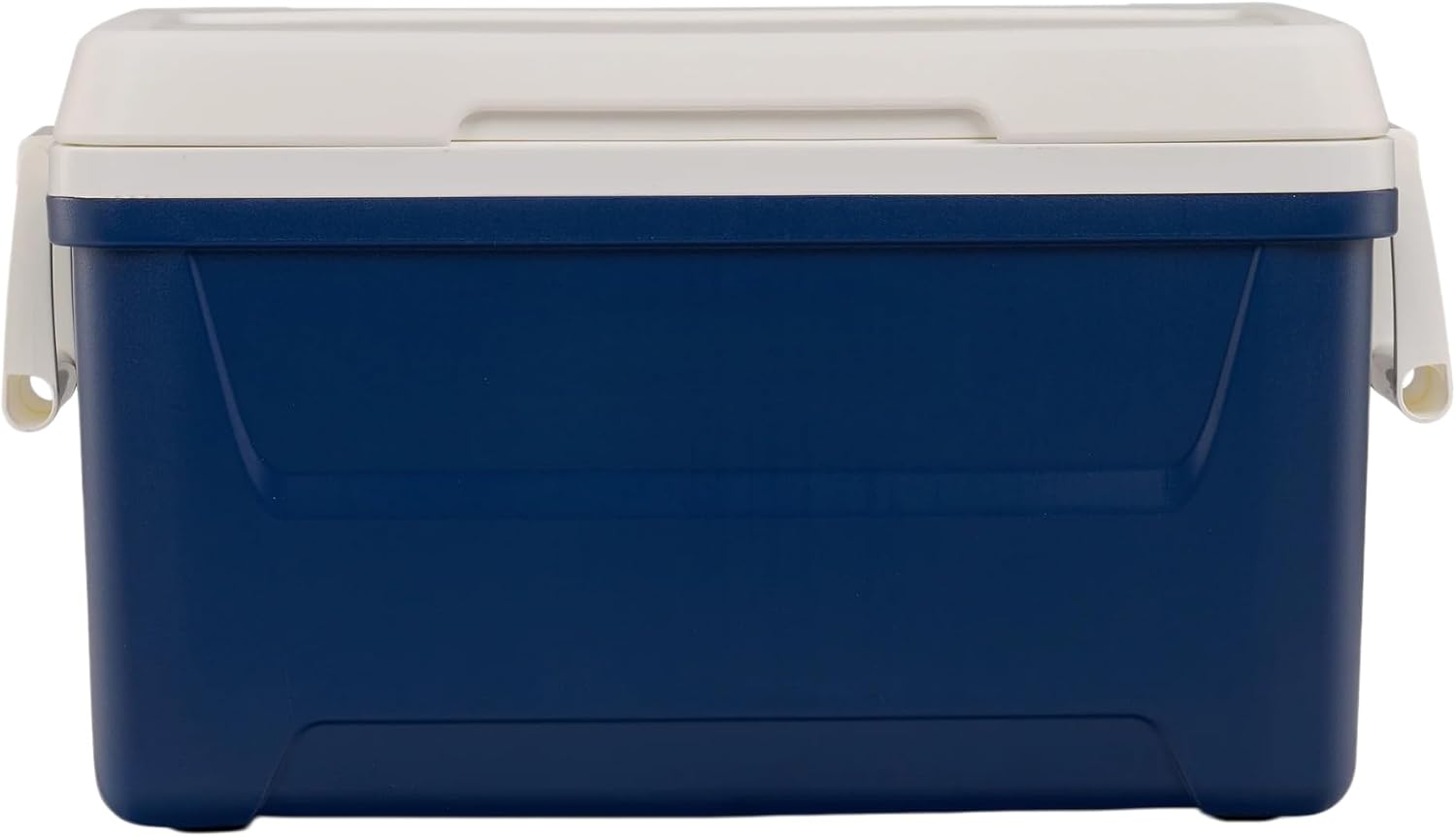 48 Quart Hard Sided Cooler with Swing-Up Handles, Portable Cooler for Camping, Beach, Picnic