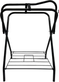 Portable Folding Saddle Rack, Full Size, Powder-Coated Steel