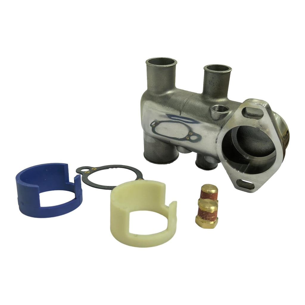 Csygmdty New Thermostat Housing Kit Compatible with Mercruiser 861006A 87290A4 Replacement for 18-1989