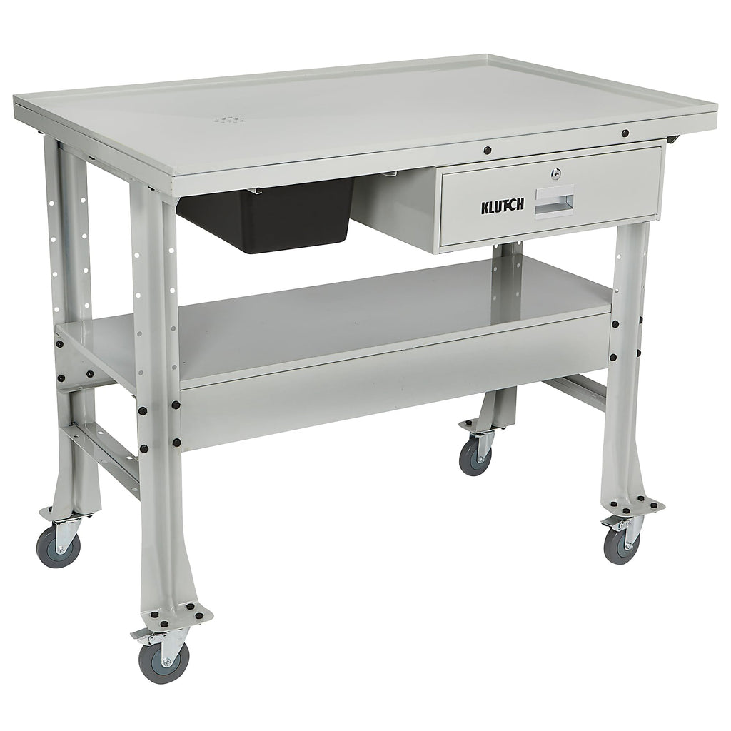 Tear Down Table/Workbench with Drain, 1,000-Lb. Capacity