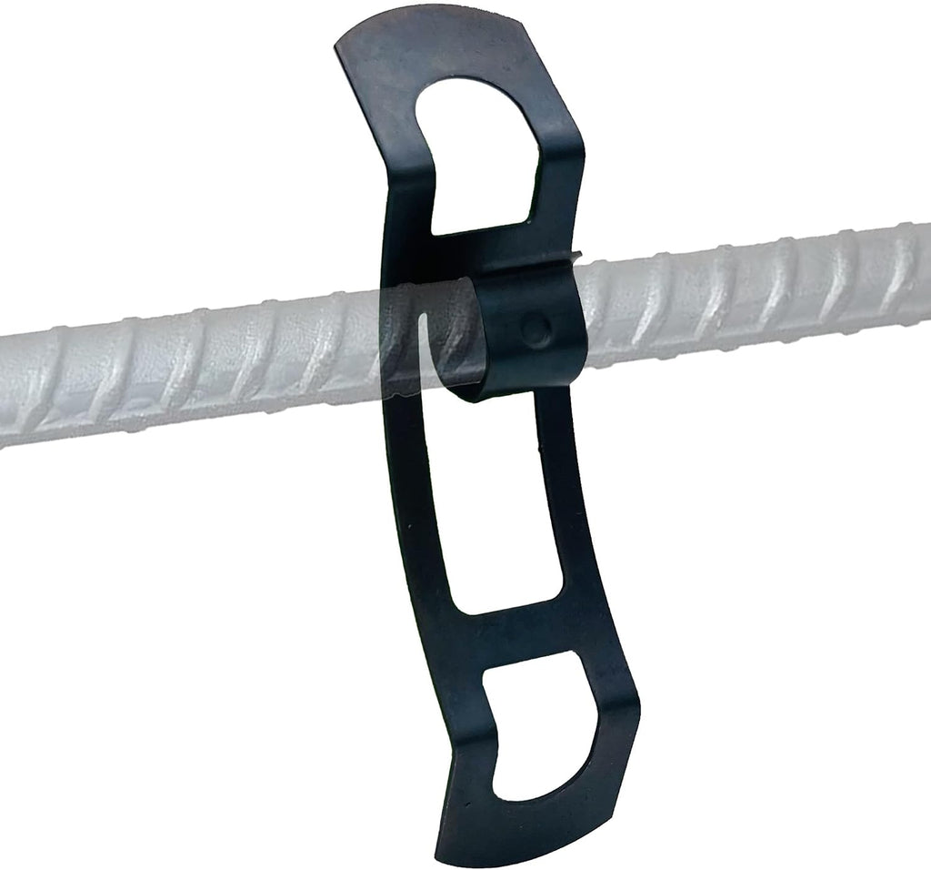 Badger Grip Clip - No Concrete Rebar Wire Ties Needed – Adjustable Rebar Connector for Faster Reinforcement Assembly