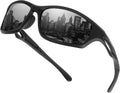 Polarized Sports Sunglasses for Men Women Running Cycling Fishing Golf Driving Shades Sun Glasses Tr90