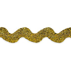 1/2" Medium RIC Rac Metallic Gold | (10 Yard Cut) Trim