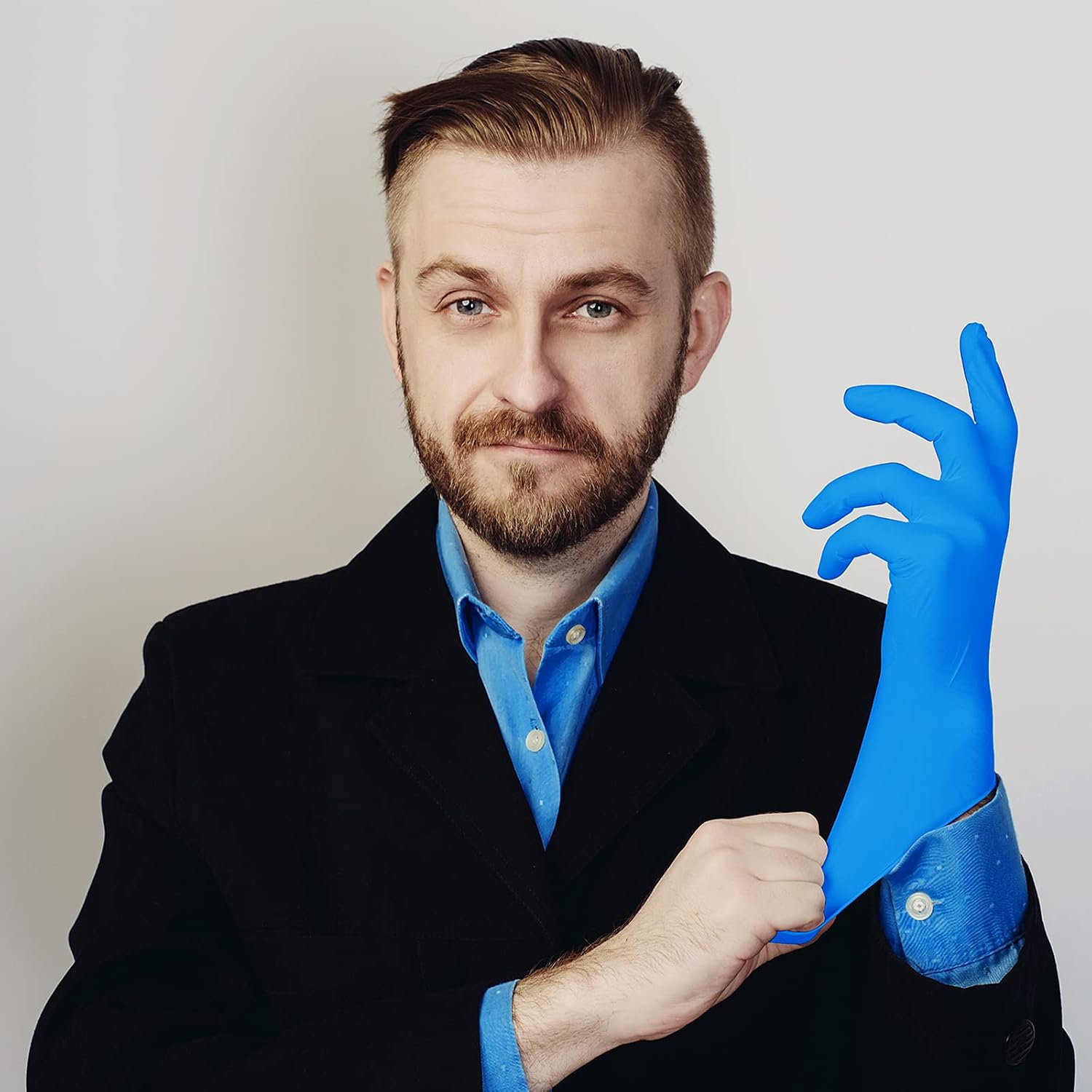 Nitrile Disposable Gloves，Powder Free, Cleaning Service Gloves, Latex Free
