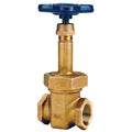 NIBCO Fig No T-124, 1/2 in. Bronze Gate Valve, Rising Stem, Threaded