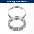 uxcell 32911 Tapered Roller Bearing Cone and Cup, 55x80x17mm, 2 Set