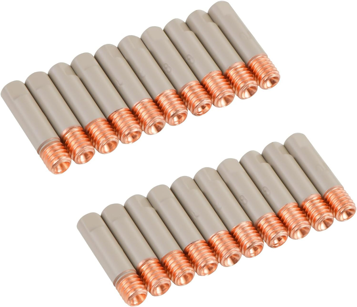 MIG Welding Contact Tips with Non-Stick Coating .035" 20pk