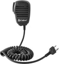 Premium Dynamic Replacement CB Microphone with Push-to-Talk (Black) | 2 Pin Lapel Speaker Mic Compatible with
