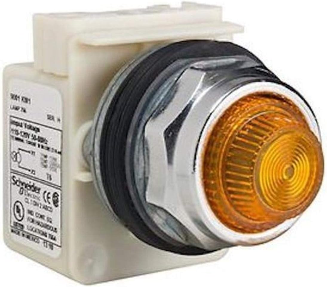 SCHNEIDER ELECTRIC 9001KP1A31 Pilot Light 120V AC30mm Type K +Options