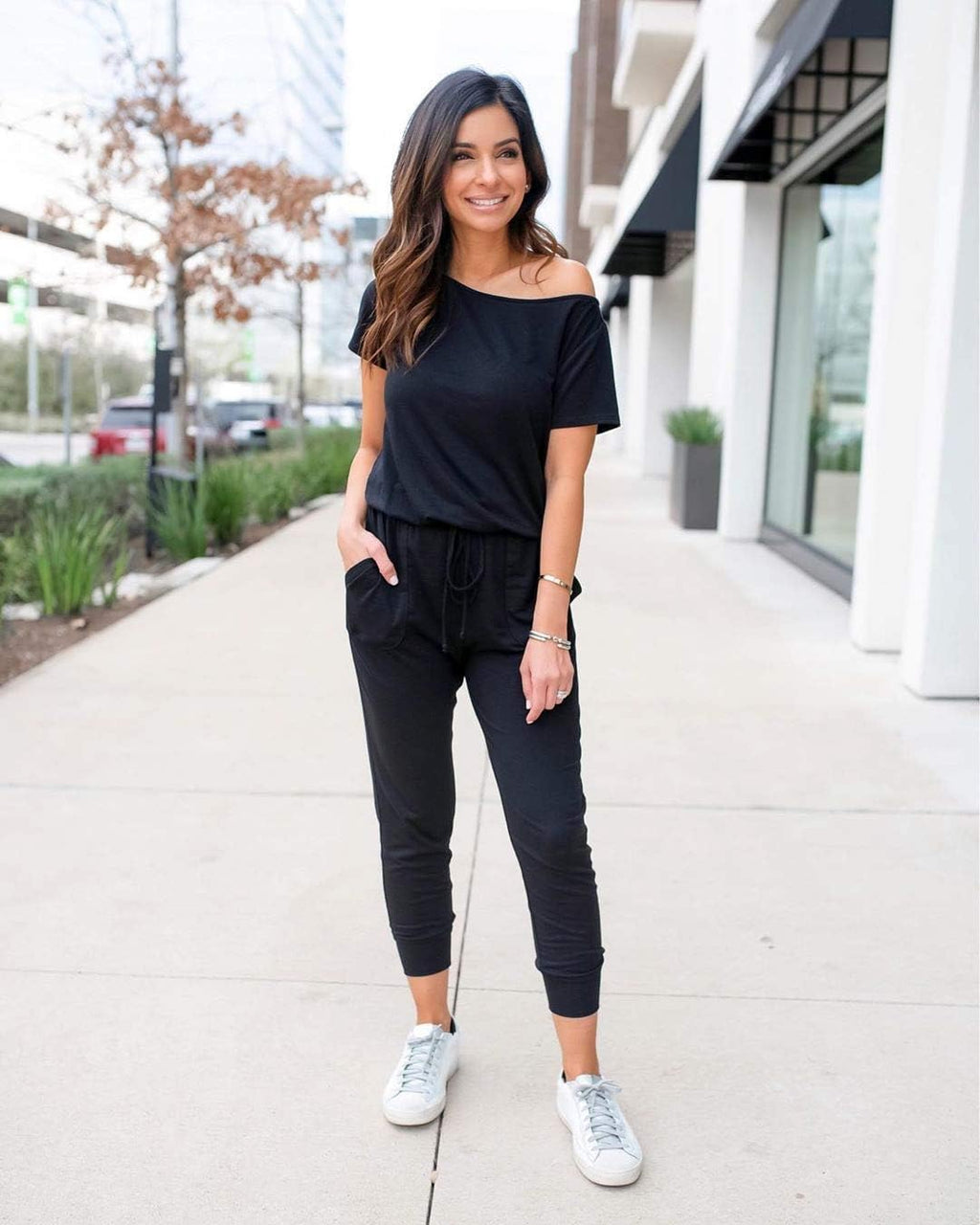 Jumpsuits for Women Summer Off Shoulder Romper