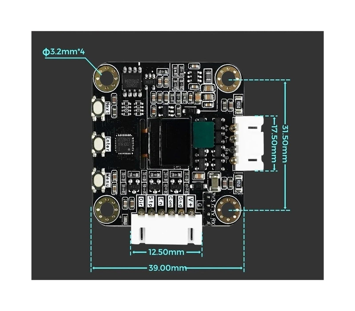 Aixinong1 The NEMA17 Closed Loop Stepper Motor Driver for CNC 3D Printer