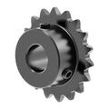 FOCMKEAS 17 Tooth Roller Chain Sprocket, 25 Chain, 8mm Bore