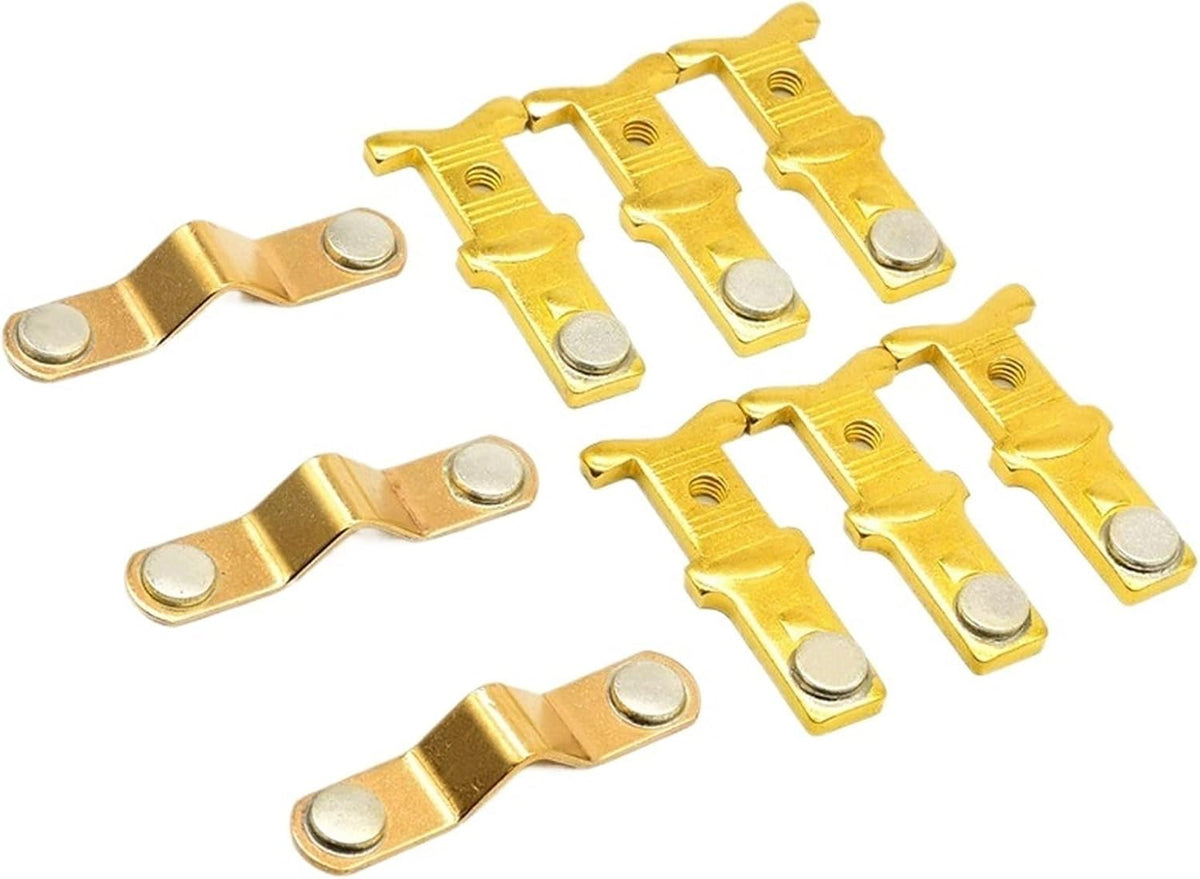 Main Contact Kit for Switch Contactor LC1D50 LC1D40 CJX2-4011 CJX2-5011 Moving and Fixed Contacts Contactor Replacement Kit(LC1-D50 (C Grade))