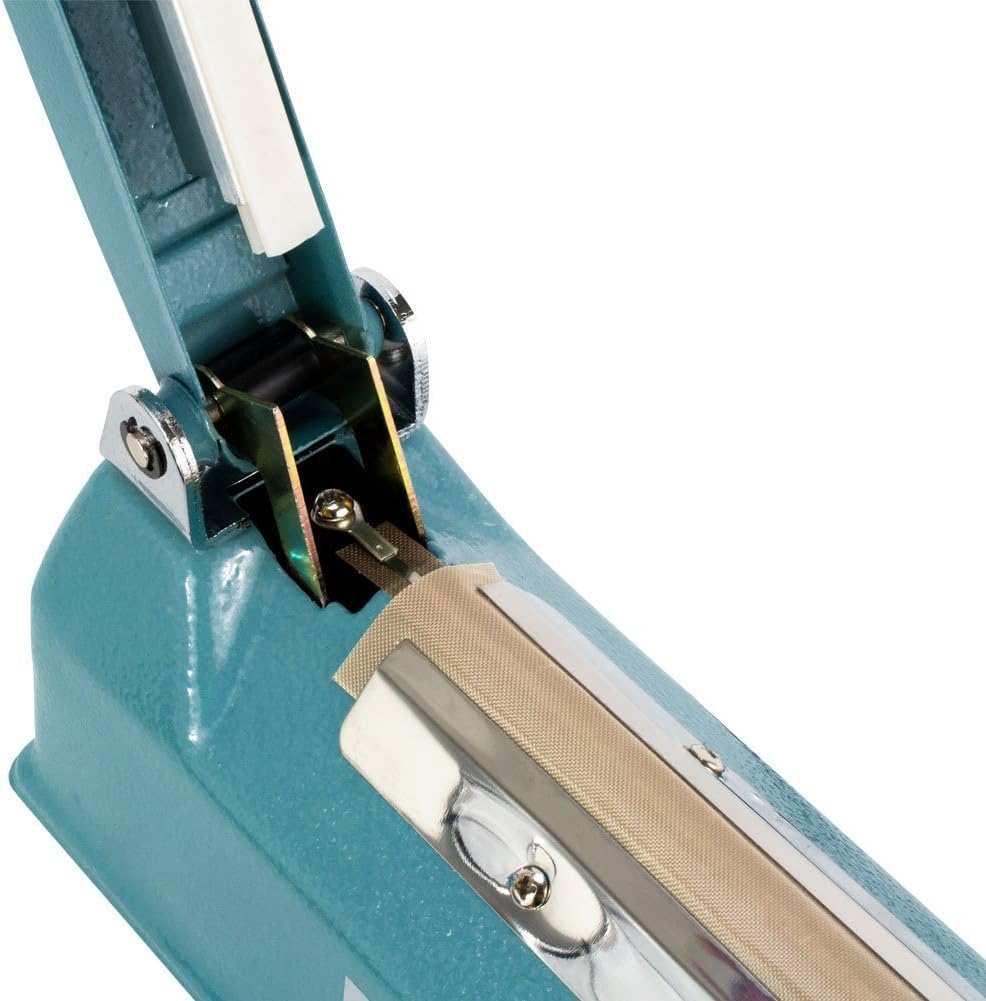 Hand Impulse Sealer Heat Seal Machine Poly Sealing With Element Grip and Teflon 12" (Inch)