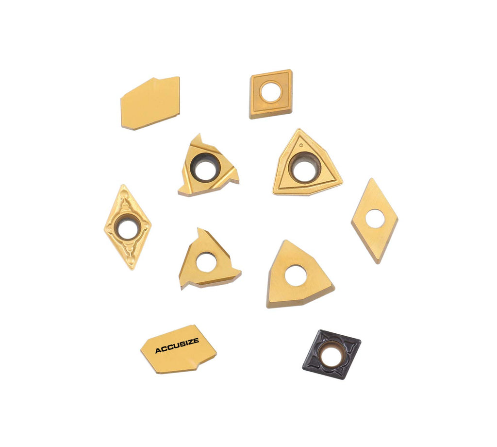 Accusize Carbide Inserts Set for 2988-0012, 10 Pc Total, Grade C6
