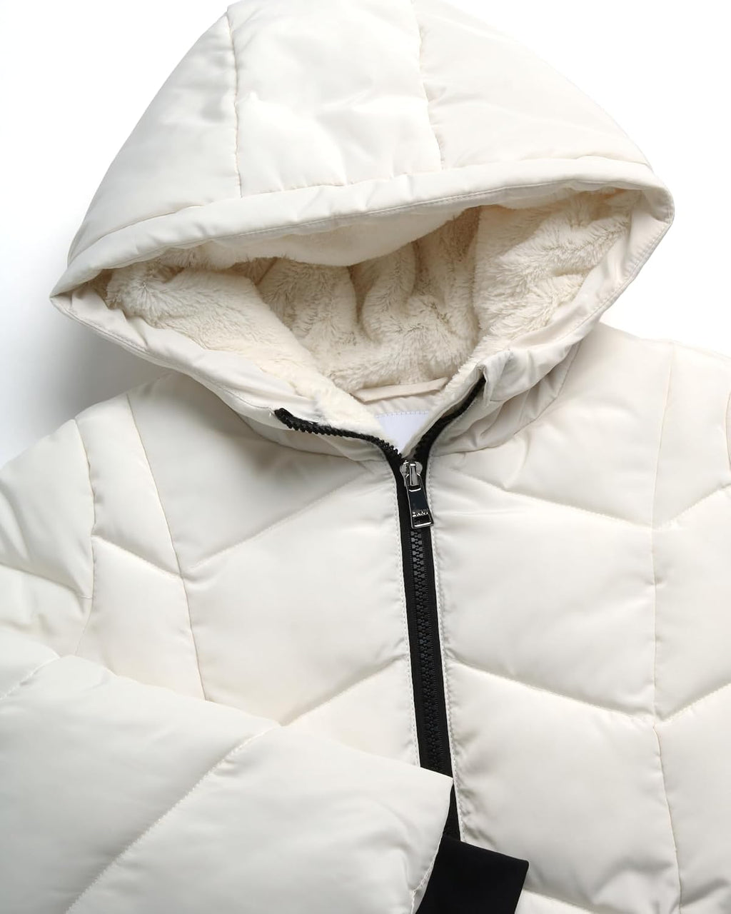 DKNY Girls Winter Jacket, Sherpa Fur Lined Puffer Parka, Hooded Coat | Heavyweight Warmth With Super Soft Plush