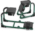 Knee Seat, Foldable Garden Kneeler and Seat, with Adjustable Kneeling Pad and Soft Seat Cushion, Supports Up to 350 LBS