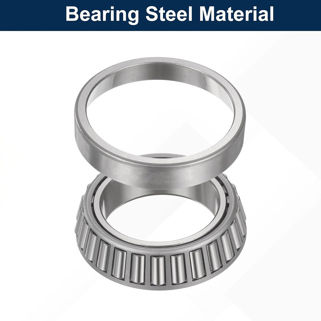 uxcell 32012X Tapered Roller Bearing Cone and Cup, 60x95x23mm, 2 Set