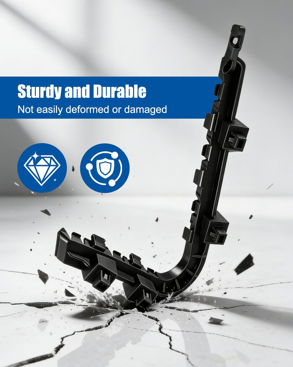 1 Pair Front Bumper Retainer Bracke Fit for Acura TL 2009-2014