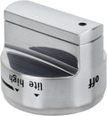 W11101439 Range Burner Knob for Maytag Whirlpool W10858251, Upgraded Ultra Heat Resistant ABS Material, for Most Gas Stove Knobs Replacements