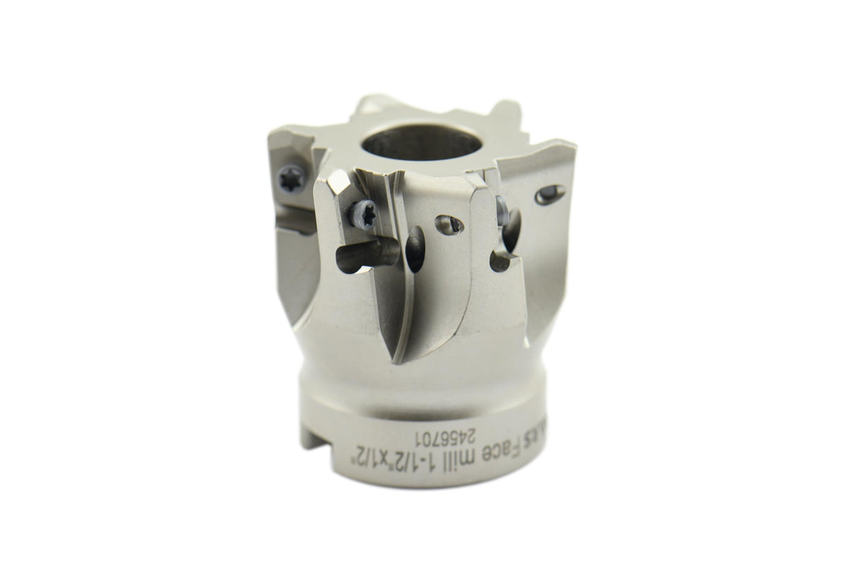 Shars 1-1/2" Multi-Purpose Coolant Through Indexable Face Mill ENMX Insert New 404-8549 6[