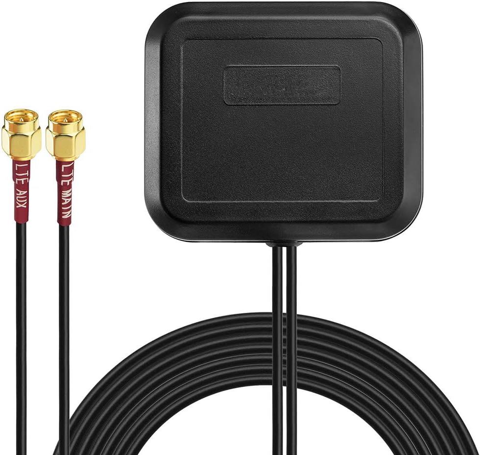 4G LTE Adhesive Magnetic Mount Antenna MIMO SMA Male Antenna | Compatible with 4G LTE Wireless Home CPE Mobile Modem